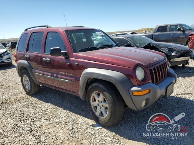 1J4GL48KX3W660965 2003 JEEP LIBERTY photo no. 4