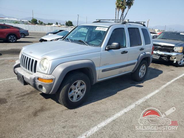1J4GK48K94W254809 2004 JEEP LIBERTY photo no. 16