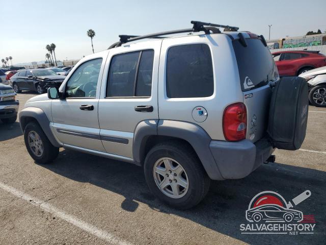 1J4GK48K94W254809 2004 JEEP LIBERTY photo no. 2