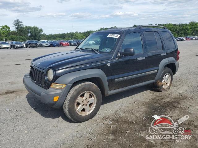 1J4GL48K16W233856 2006 JEEP LIBERTY photo no. 2