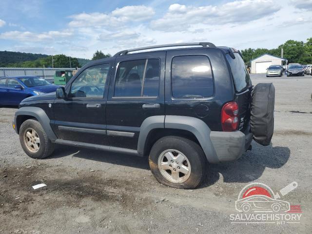 1J4GL48K16W233856 2006 JEEP LIBERTY photo no. 2