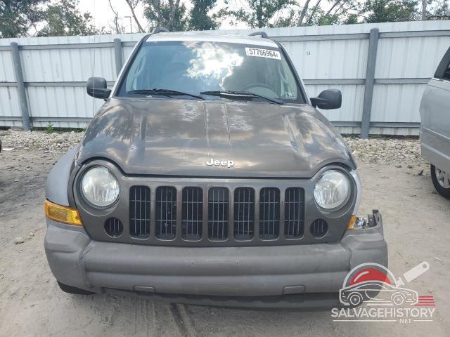 1J4GL48K66W272491 2006 JEEP LIBERTY photo no. 5