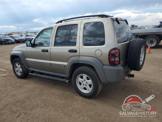 1J4GL48K67W717460 2007 JEEP LIBERTY photo no. 2