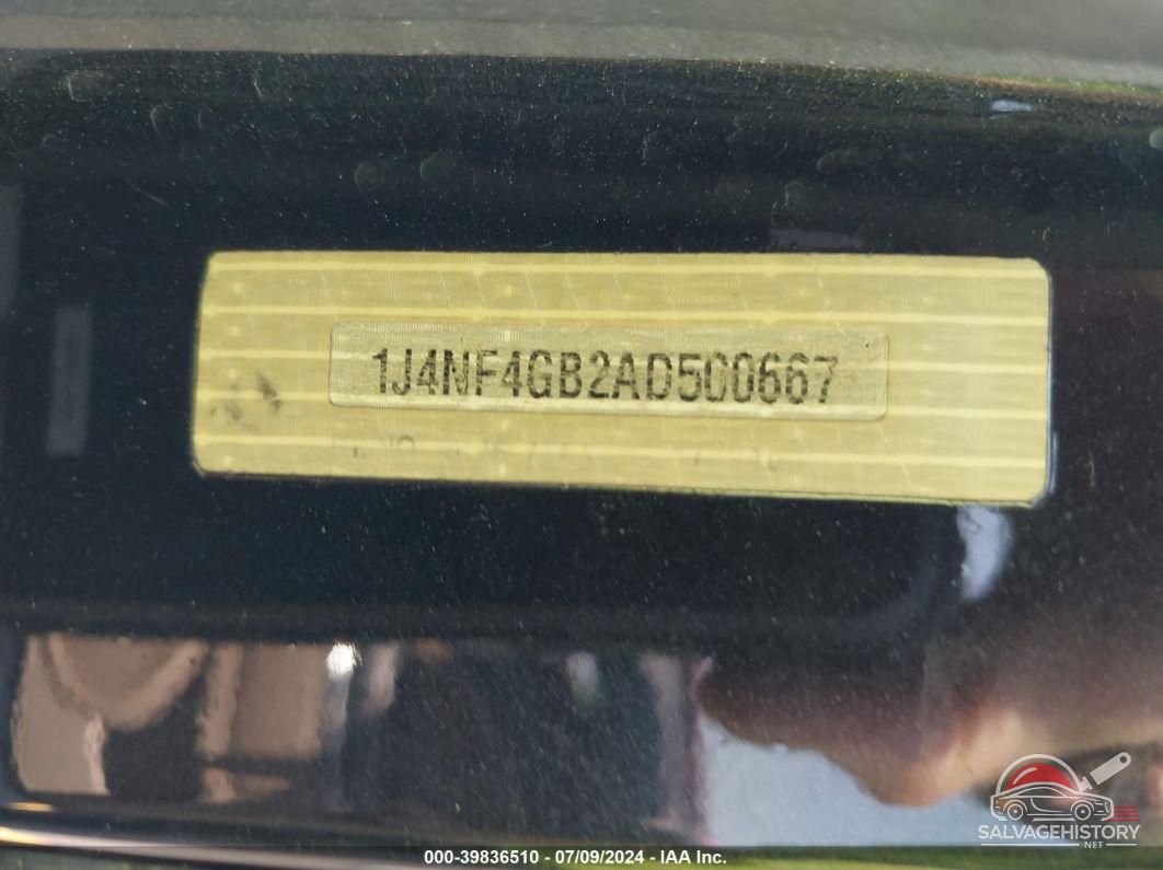 1J4NF4GB2AD500667 2010 JEEP PATRIOT photo no. 9