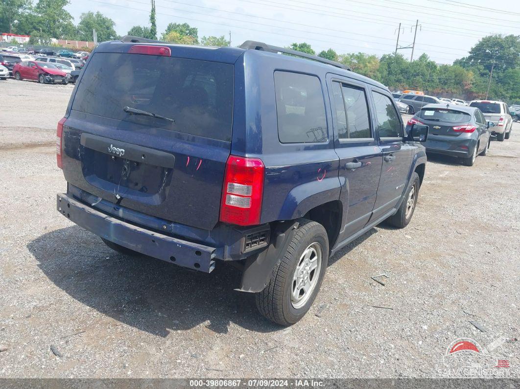1C4NJPBA2DD213094 2013 JEEP PATRIOT photo no. 6