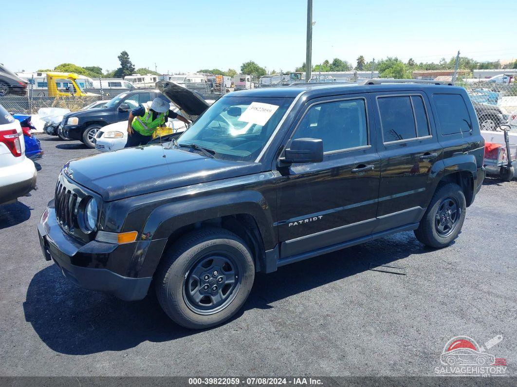 1C4NJPBA7GD528641 2016 JEEP PATRIOT photo no. 2