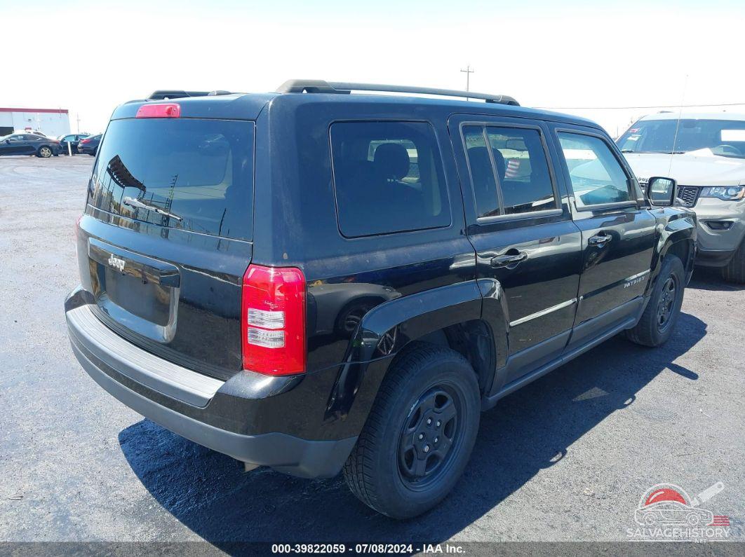 1C4NJPBA7GD528641 2016 JEEP PATRIOT photo no. 4