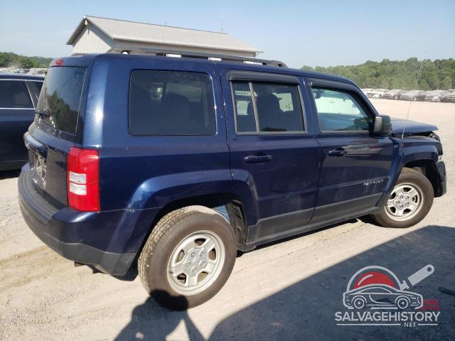 1C4NJRBB0HD113246 2017 JEEP PATRIOT photo no. 3