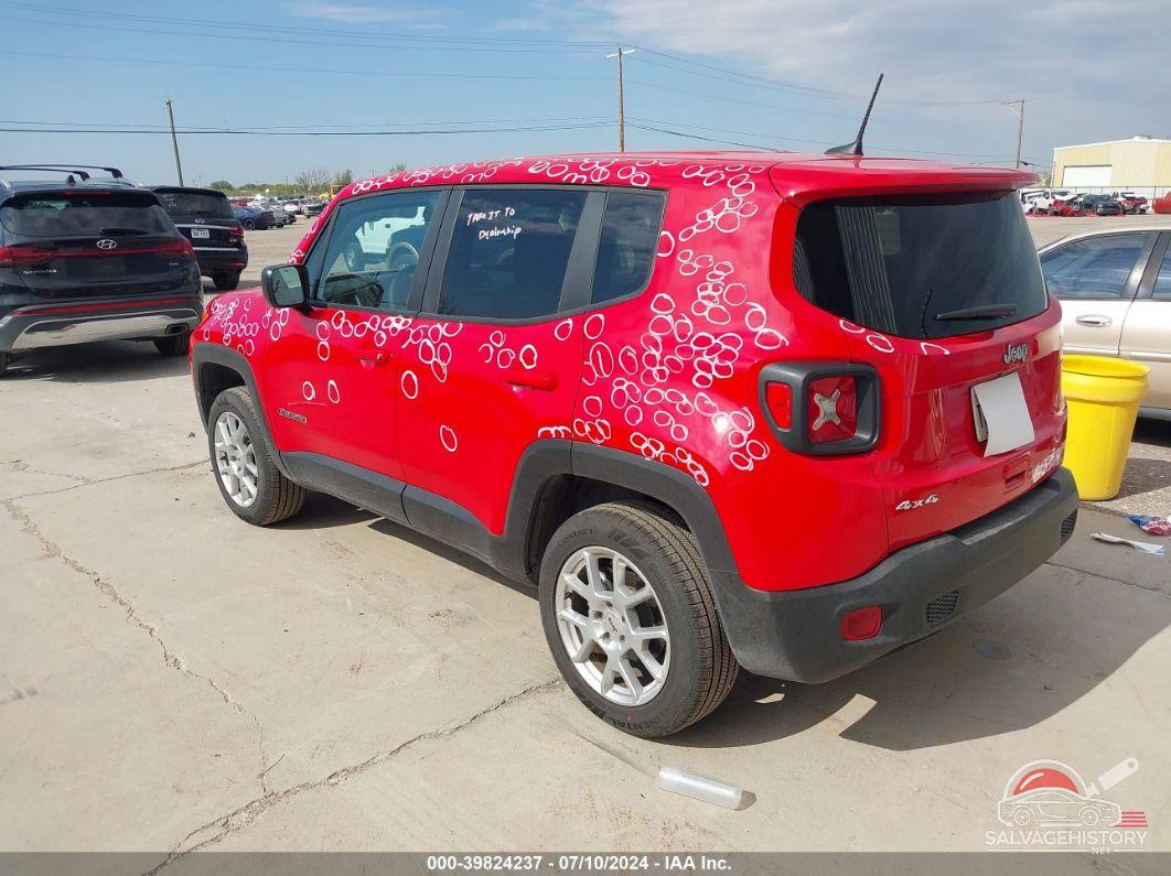 ZACNJDB10PPP70622 2023 JEEP RENEGADE photo no. 3