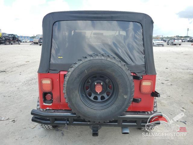 2BCHV81S0JB532403 1988 JEEP WRANGLER photo no. 6