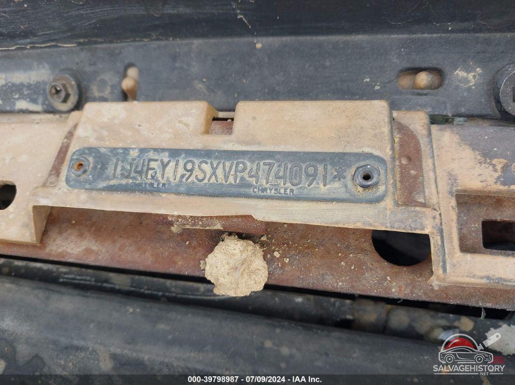 1J4FY19SXVP474091 1997 JEEP WRANGLER photo no. 9