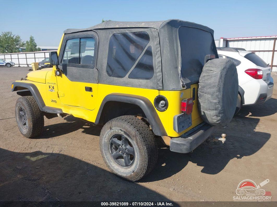 1J4FA39S22P726038 2002 JEEP WRANGLER photo no. 3