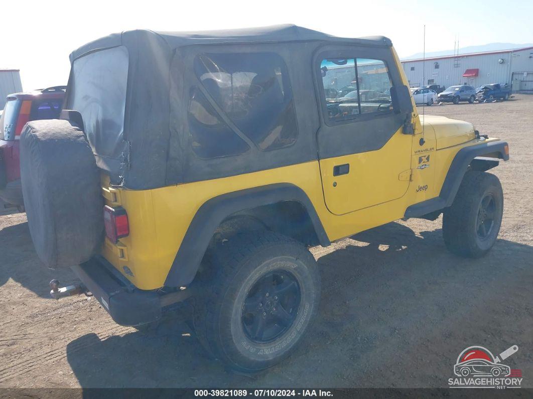 1J4FA39S22P726038 2002 JEEP WRANGLER photo no. 4