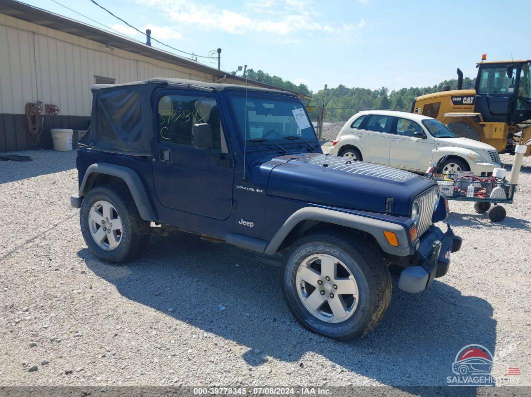 1J4FA39S72P770116 2002 JEEP WRANGLER photo no. 10