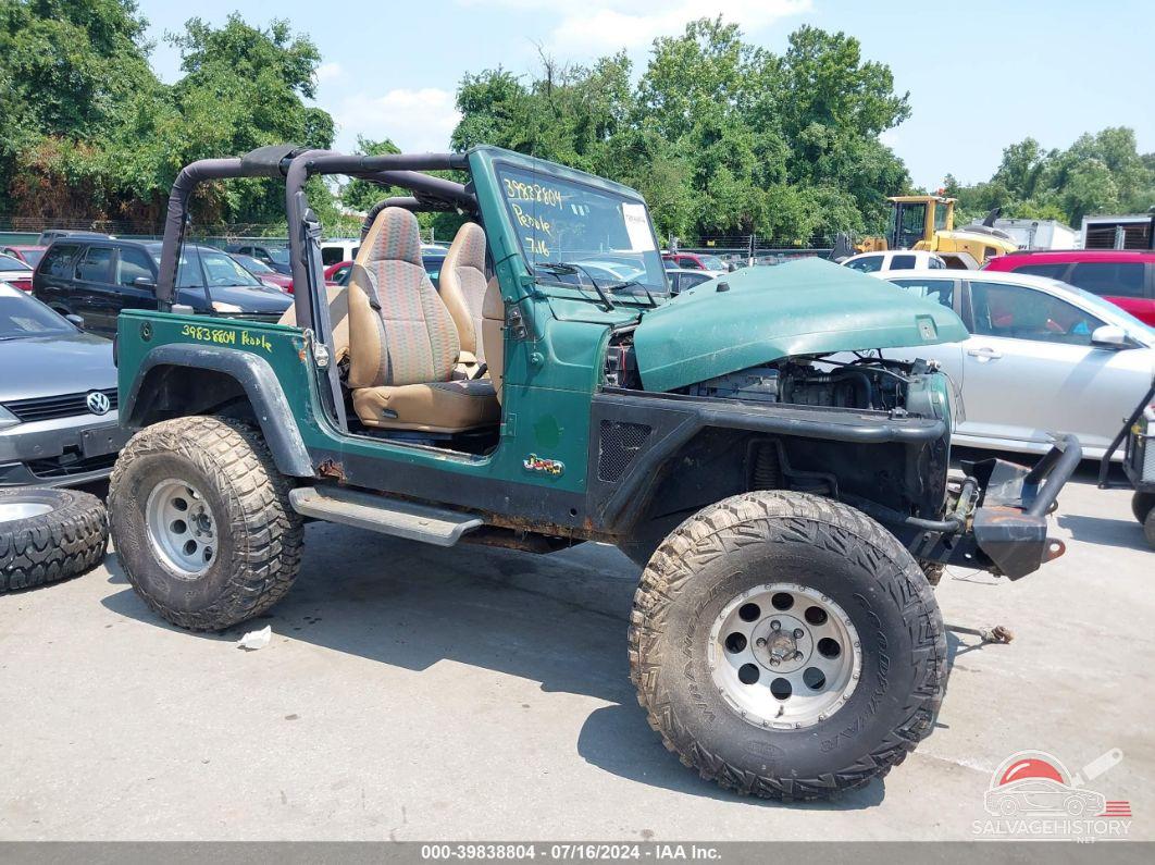 1J4FY19S2VP500845 1997 JEEP WRANGLER / TJ photo no. 1