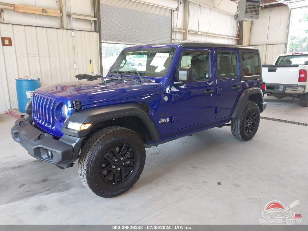 1C4HJXDN9JW241438 2018 JEEP WRANGLER UNLIMITED photo no. 2