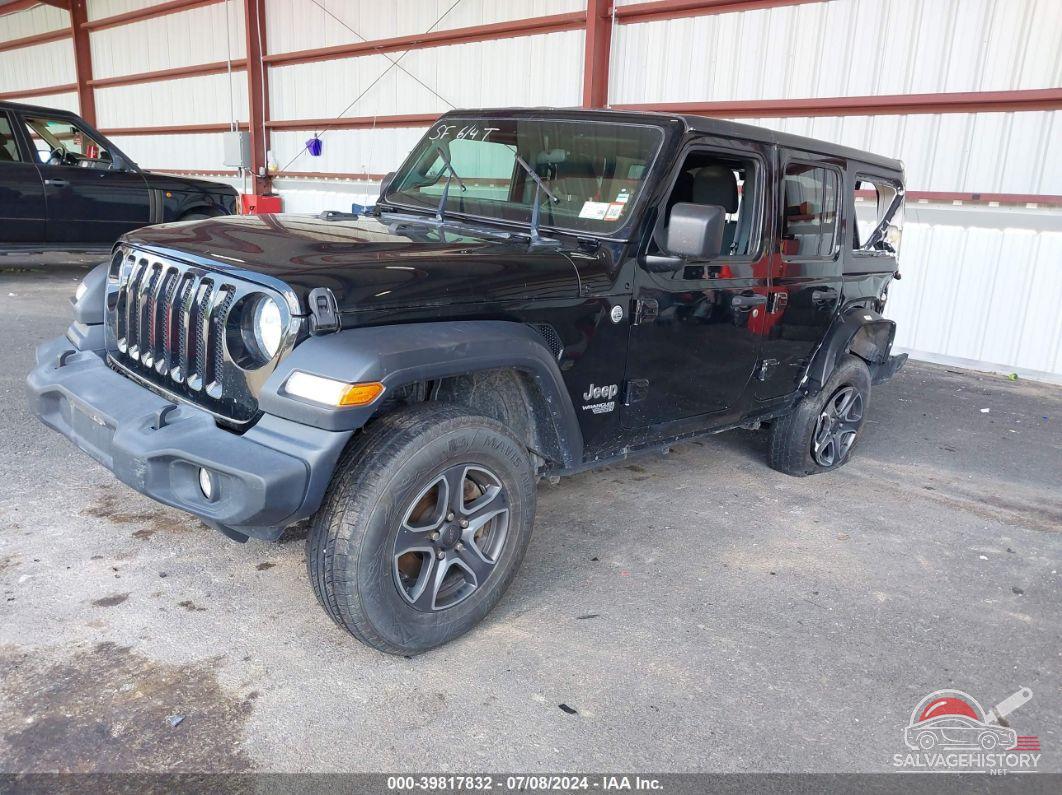 1C4HJXDGXKW628745 2019 JEEP WRANGLER UNLIMITED photo no. 2