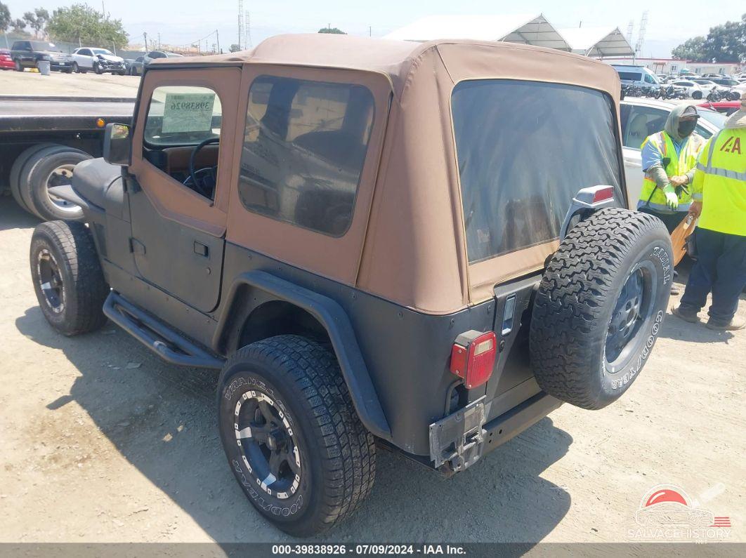 1J4FY19P6SP286756 1995 JEEP WRANGLER / YJ photo no. 3