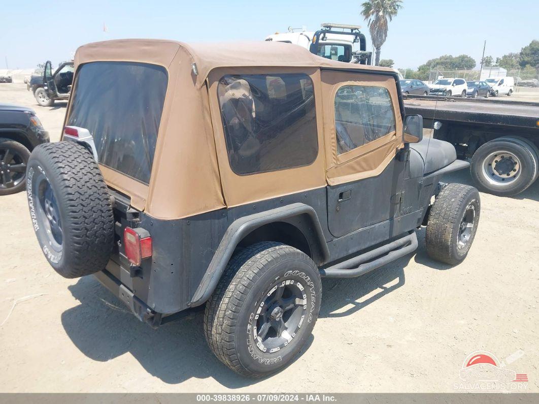 1J4FY19P6SP286756 1995 JEEP WRANGLER / YJ photo no. 4