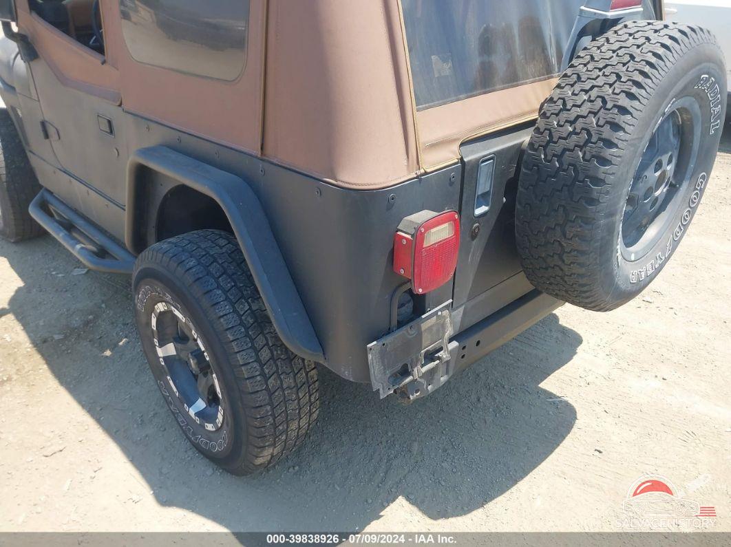 1J4FY19P6SP286756 1995 JEEP WRANGLER / YJ photo no. 6