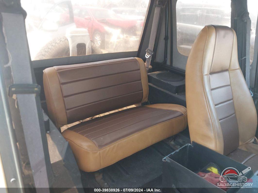 1J4FY19P6SP286756 1995 JEEP WRANGLER / YJ photo no. 8