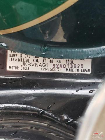 JKBVNAG18XA013925 1999 KAWASAKI VN1500 G photo no. 10