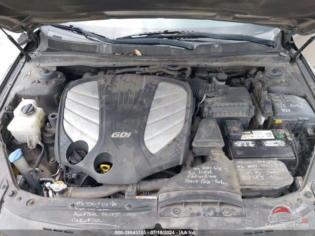 KNALN4D78F5171861 2015 KIA CADENZA photo no. 10