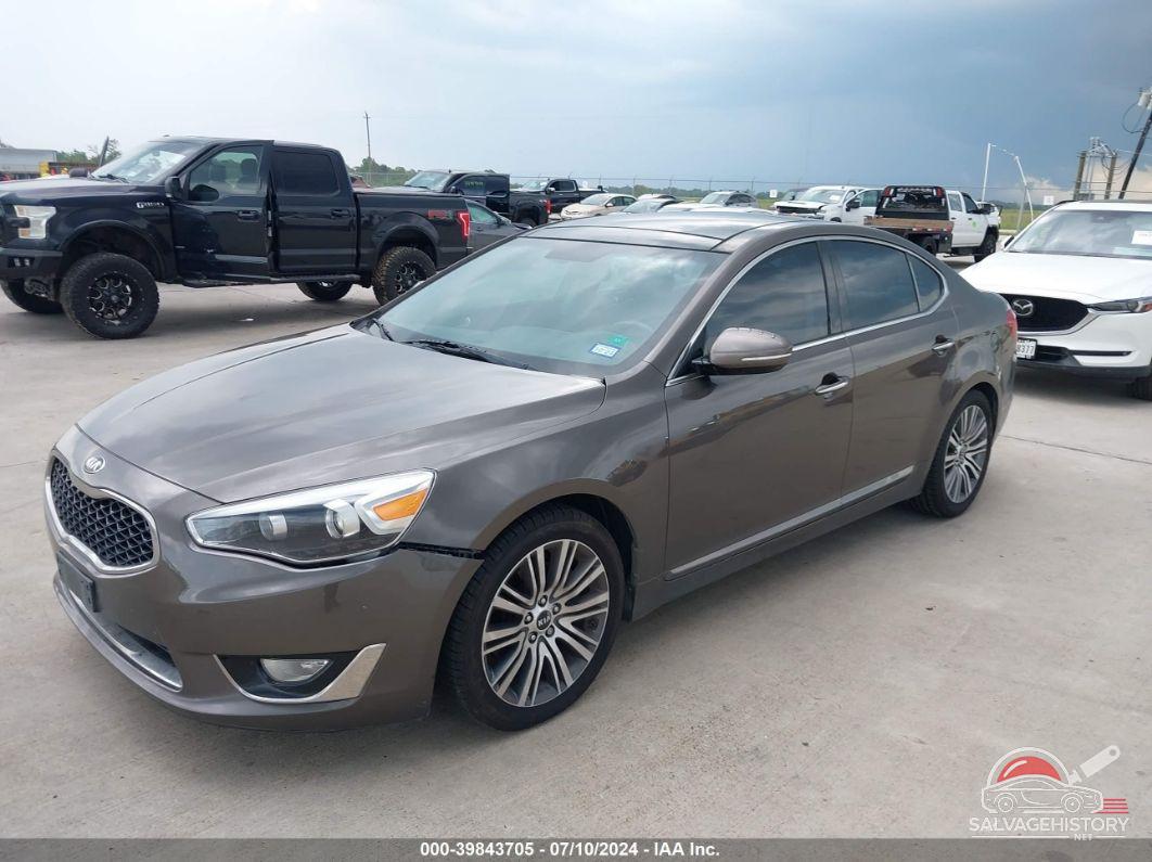 KNALN4D78F5171861 2015 KIA CADENZA photo no. 2