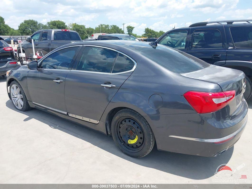 KNALN4D79F5168161 2015 KIA CADENZA photo no. 3