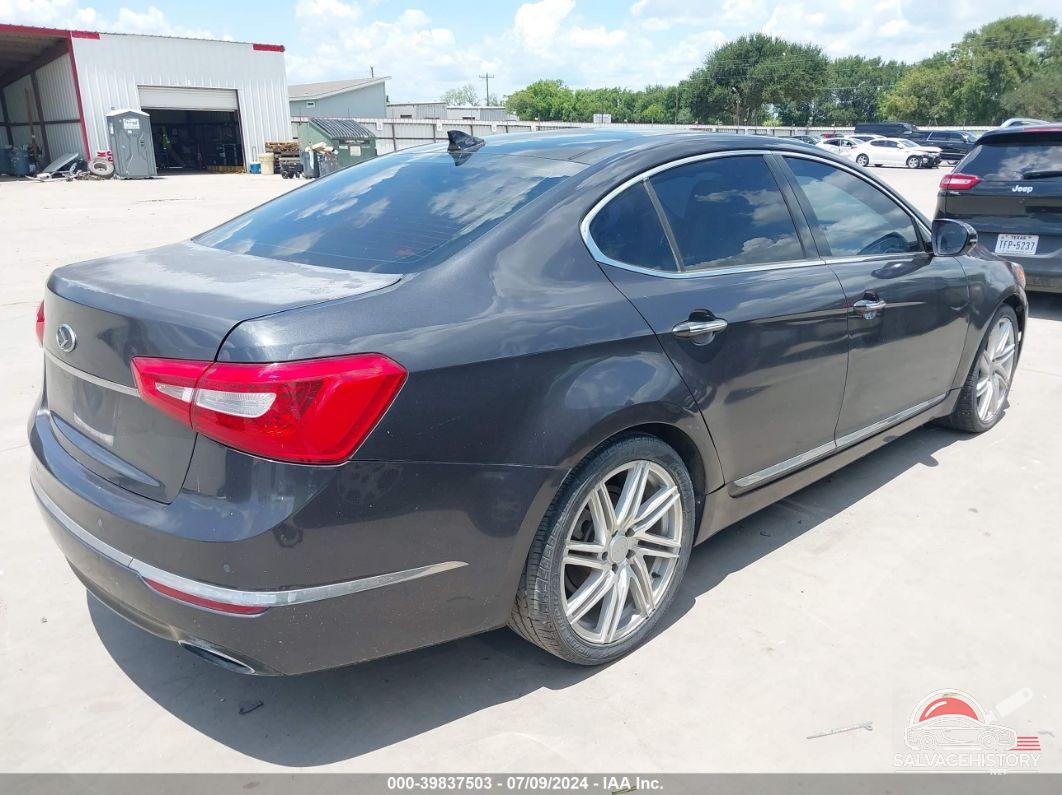 KNALN4D79F5168161 2015 KIA CADENZA photo no. 4