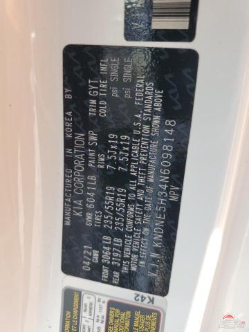 KNDNE5H34N6098148 2022 KIA CARNIVAL S photo no. 13