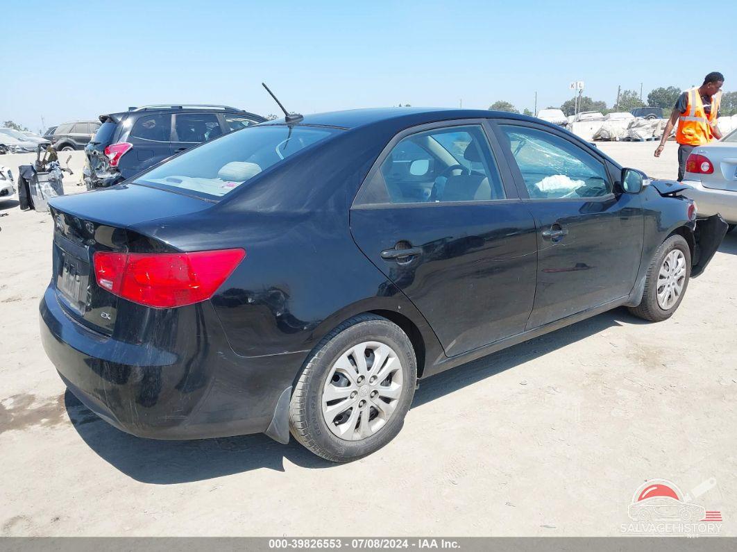 KNAFU4A20A5861296 2010 KIA FORTE photo no. 4
