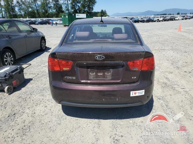 KNAFU4A25A5056362 2010 KIA FORTE photo no. 6