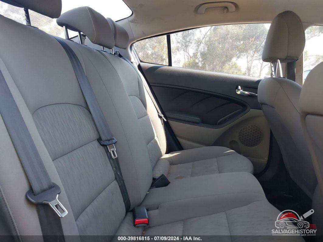 KNAFK4A67E5124613 2014 KIA FORTE photo no. 8