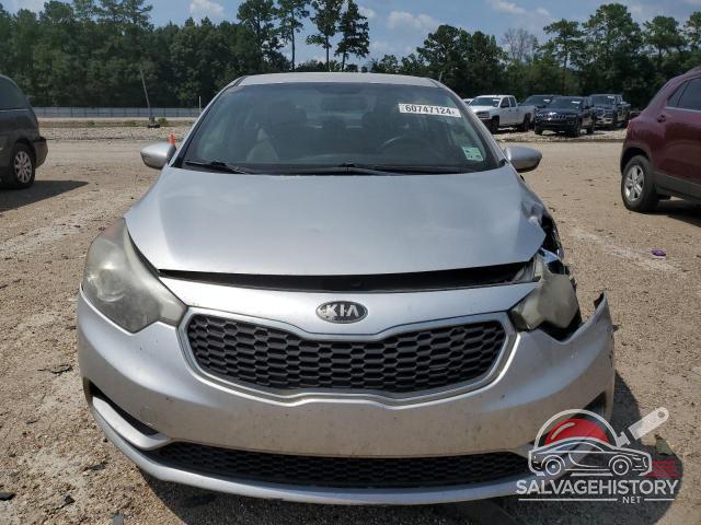 KNAFX4A60E5170530 2014 KIA FORTE photo no. 5
