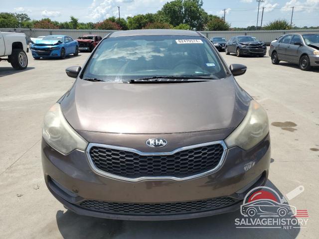 KNAFX4A6XE5225789 2014 KIA FORTE photo no. 5