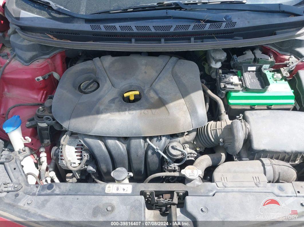 KNAFX4A6XE5240650 2014 KIA FORTE photo no. 10