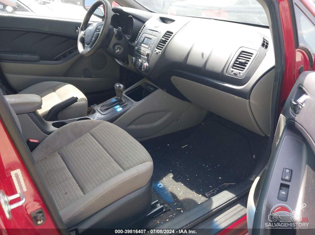 KNAFX4A6XE5240650 2014 KIA FORTE photo no. 5