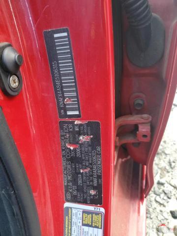 KNAFX4A84E5106315 2014 KIA FORTE photo no. 12