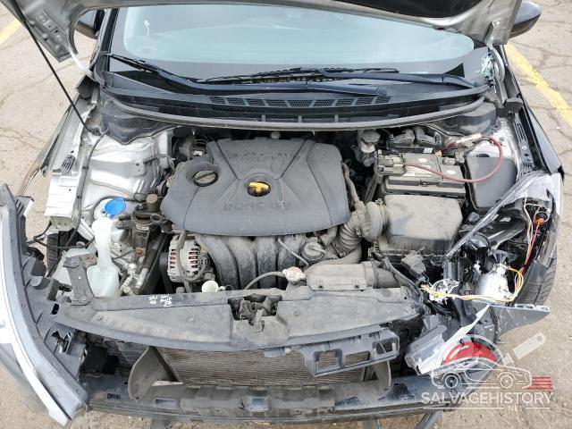 KNAFK4A61G5496743 2016 KIA FORTE photo no. 11