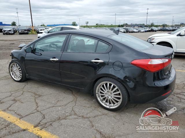 KNAFK4A61G5496743 2016 KIA FORTE photo no. 2