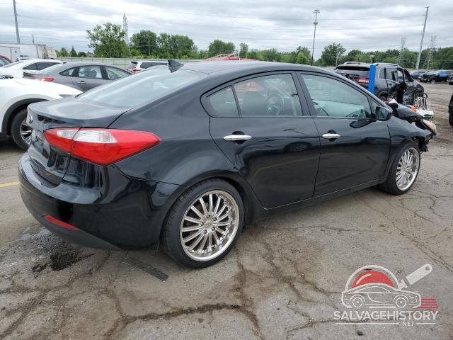 KNAFK4A61G5496743 2016 KIA FORTE photo no. 3