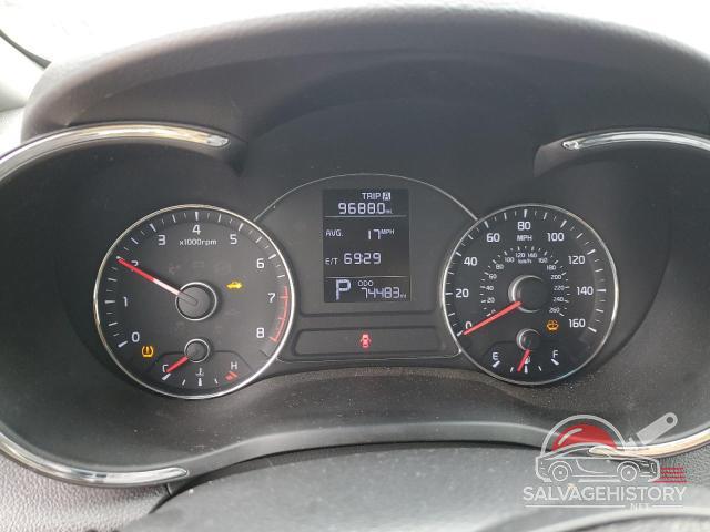 KNAFK4A61G5496743 2016 KIA FORTE photo no. 9