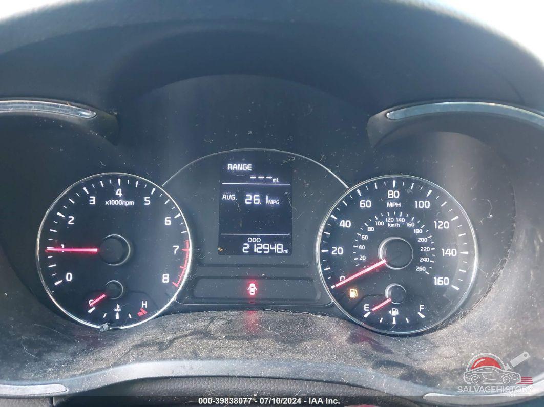 KNAFK4A63G5543142 2016 KIA FORTE photo no. 7