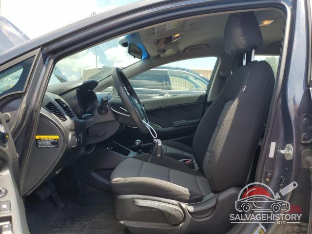 KNAFK5A82G5583655 2016 KIA FORTE photo no. 7