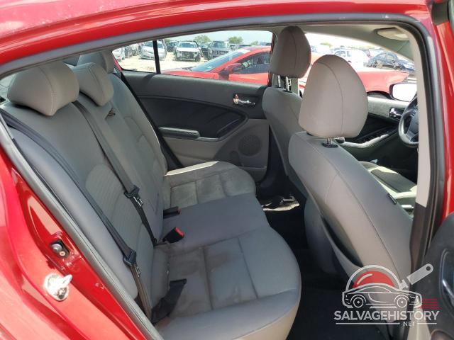 KNAFX4A65G5519782 2016 KIA FORTE photo no. 10