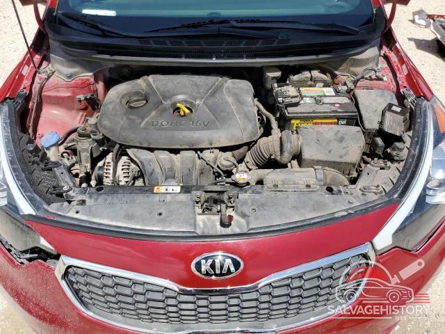 KNAFX4A65G5519782 2016 KIA FORTE photo no. 11