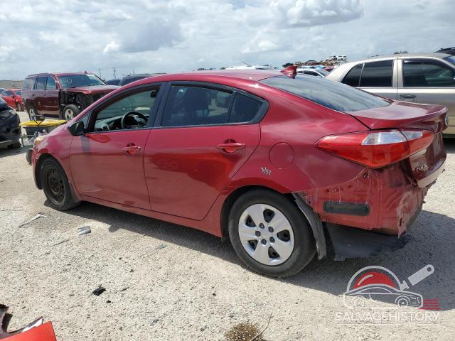 KNAFX4A65G5519782 2016 KIA FORTE photo no. 2