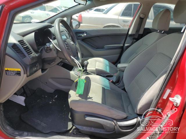 KNAFX4A65G5519782 2016 KIA FORTE photo no. 7