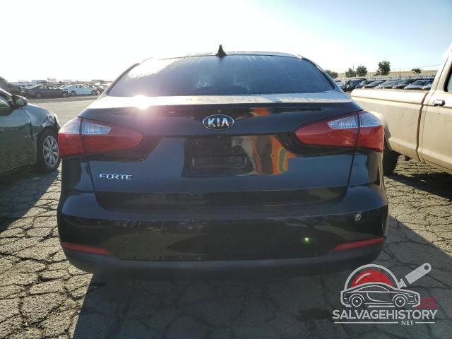 KNAFX4A68G5444222 2016 KIA FORTE photo no. 6